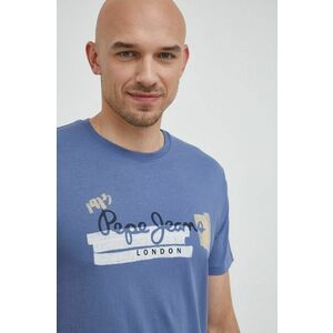 Bavlnené tričko Pepe Jeans Rafa s potlačou vyobraziť
