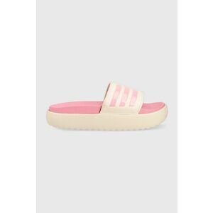 Šľapky adidas Dámske, ružová farba, na platforme vyobraziť