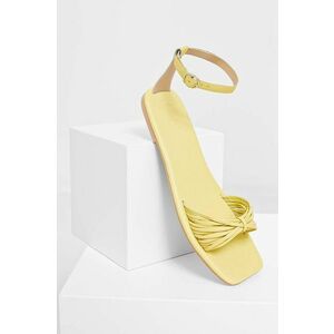 Sandále Answear Lab Dámske, žltá farba vyobraziť
