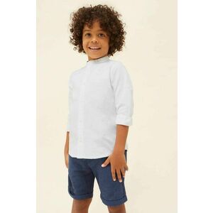 Detská košeľa Mayoral biela farba vyobraziť