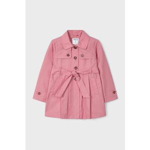 Detský kabát Mayoral ružová farba vyobraziť