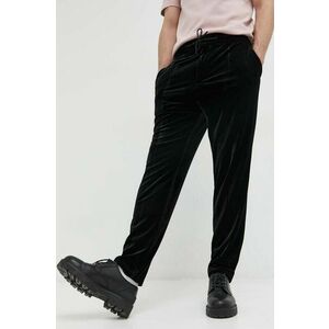 Nohavice HUGO pánske, čierna farba, priliehavé vyobraziť