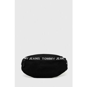 Ľadvinka Tommy Jeans čierna farba vyobraziť