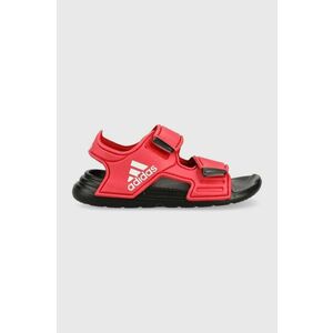 Detské sandále adidas ALTASWIM C červená farba vyobraziť