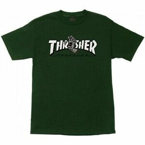 Tričká a polokošele Santa Cruz T-shirt thrasher screaming logo ss vyobraziť