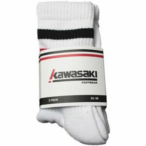 Vysoké ponožky Kawasaki 2 Pack Socks K222068 1002 White vyobraziť