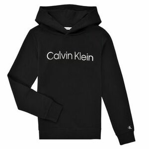 Mikiny Calvin Klein Jeans INSTITUTIONAL SILVER LOGO HOODIE vyobraziť