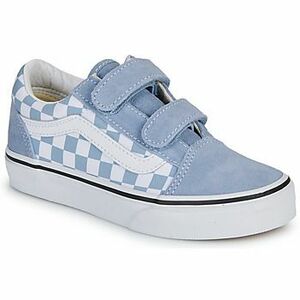 Nízke tenisky Vans UY Old Skool V COLOR THEORY CHECKERBOARD DUSTY BLUE vyobraziť