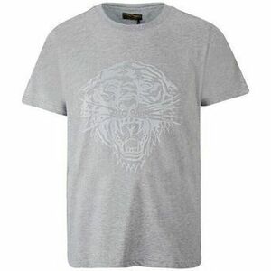 Tričká s krátkym rukávom Ed Hardy Tiger glow t-shirt mid-grey vyobraziť
