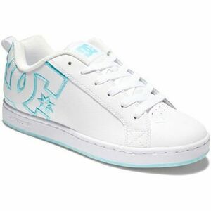 Módne tenisky DC Shoes Court graffik 300678 WHITE/WHITE/BLUE (XWWB) vyobraziť