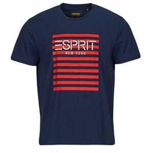 Tričká s krátkym rukávom Esprit OCS LOGO STRIPE vyobraziť