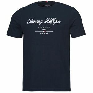 Tričká s krátkym rukávom Tommy Hilfiger SCRIPT LOGO TEE vyobraziť
