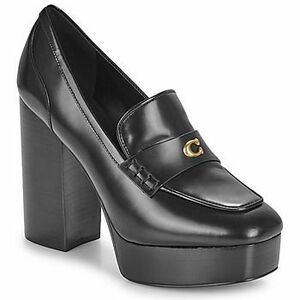 Lodičky Coach ILYSE LEATHER PLATFORM LOAFER vyobraziť