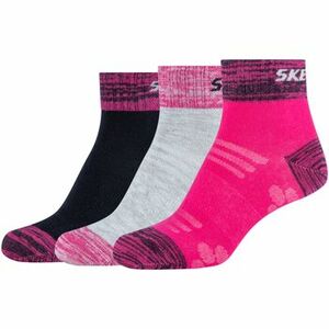 Ponožky Skechers 3PPK Wm Mesh Ventilation Quarter Socks vyobraziť