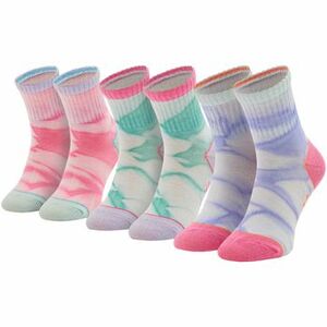 Športové ponožky Skechers 3PPK Girls Casual Fancy Tie Die Socks vyobraziť