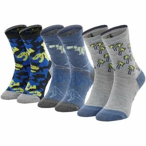 Športové ponožky Skechers 3PPK Boys Casual Glow In The Dark Socks vyobraziť