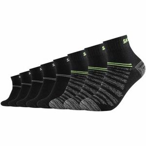 Športové ponožky Skechers 3PPK Unisex Mesh Ventilation Quarter Socks vyobraziť