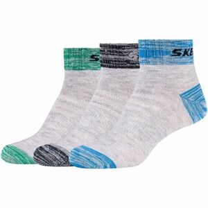 Športové ponožky Skechers 3PPK Wm Mesh Ventilation Quarter Socks vyobraziť