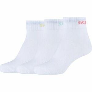 Športové ponožky Skechers 3PPK Wm Mesh Ventilation Quarter Socks vyobraziť