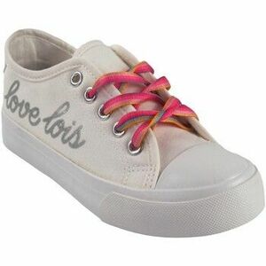 Univerzálna športová obuv Lois 60162 biele dievčenské topánky vyobraziť
