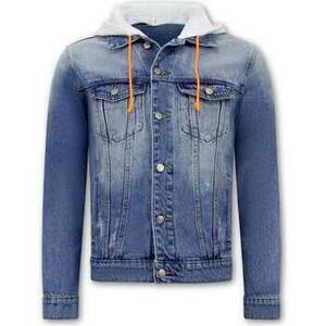 Modrá džínsová bunda - XL vyobraziť