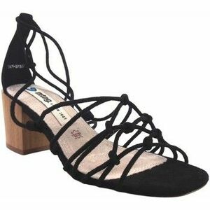 Univerzálna športová obuv MTNG Dámske sandále MUSTANG 50479 čierne vyobraziť