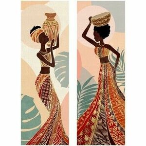 Obrazy, plátna Signes Grimalt Africká Žena Maľba vyobraziť