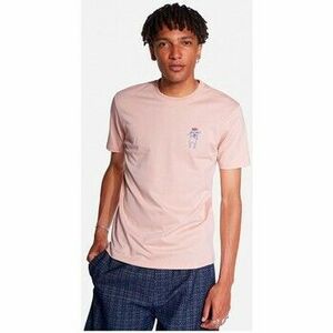Ružové tričko s krátkym rukávom - XL vyobraziť