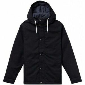 Kabáty Revolution Hooded Jacket 7311 - Black vyobraziť