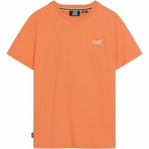 Oranžové tričko s krátkym rukávom - S/M vyobraziť