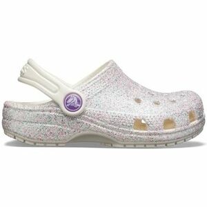 Sandále Crocs Kids Classic Glitter - Oyster vyobraziť