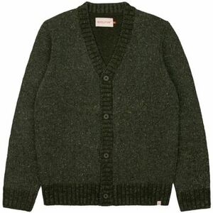 Kabáty Revolution Knit Cardigan 6543 - Army vyobraziť