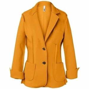 Kabáty Wendy Trendy Coat 221304 - Mustard vyobraziť