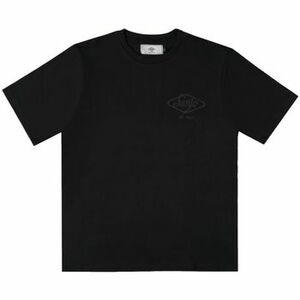 Tričká a polokošele Sanjo Flocked Logo T-Shirt - All Black vyobraziť