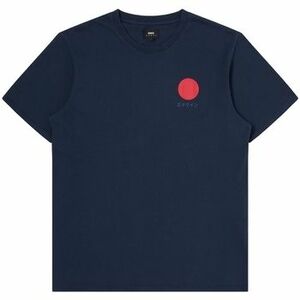 Tričká a polokošele Edwin Japanese Sun T-Shirt - Navy Blazer vyobraziť