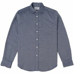 Košele s dlhým rukávom Portuguese Flannel Espiga Shirt - Blue vyobraziť