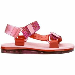 Sandále Melissa Papete+Rider - Red/Pink vyobraziť
