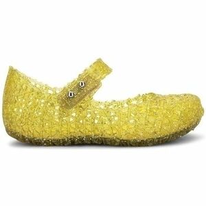 Sandále Melissa MINI Campana Papel B - Glitter Yellow vyobraziť