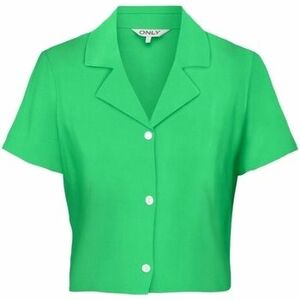 Blúzka Only Shirt Caro Linen - Summer Green vyobraziť