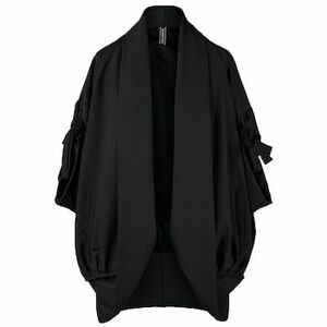 Kabáty Wendy Trendy Coat 110823 - Black vyobraziť