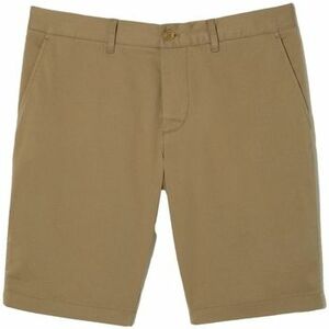 Šortky/Bermudy Lacoste Slim Fit Shorts - Beige vyobraziť