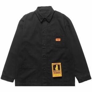 Kabáty Service Works Classic Coverall Jacket - Black vyobraziť