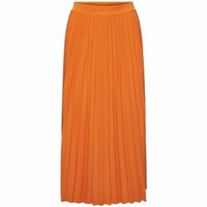 Sukňa Only Melisa Plisse Skirt - Orange Peel vyobraziť