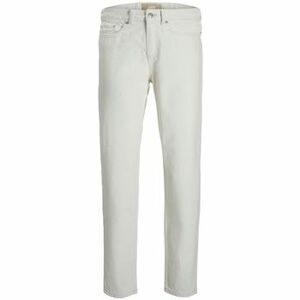 Nohavice Jjxx Lisbon Mom Jeans - White vyobraziť