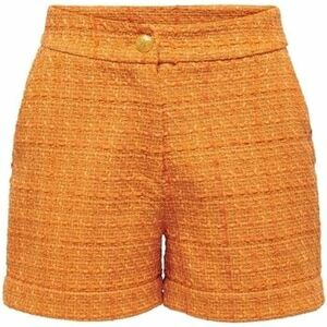 Šortky/Bermudy Only Billie Boucle Shorts - Apricot vyobraziť