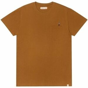 Tričká a polokošele Revolution Regular T-Shirt 1330 HIK - Light Brown vyobraziť