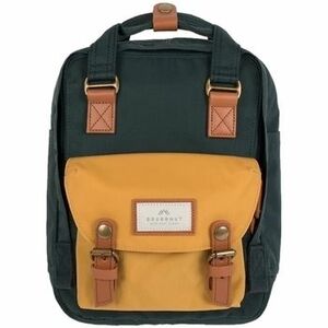 Ruksaky a batohy Doughnut Macaroon Mini Backpack - Slate Green/Yellow vyobraziť