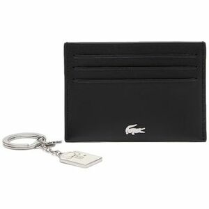 Peňaženky Lacoste Card Holder and Key Chain - Noir vyobraziť