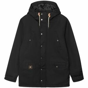 Kabáty Revolution Parka Jacket 7246 - Black vyobraziť