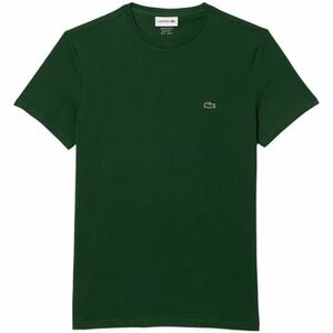 Tričká a polokošele Lacoste Regular Fit T-Shirt - Vert vyobraziť